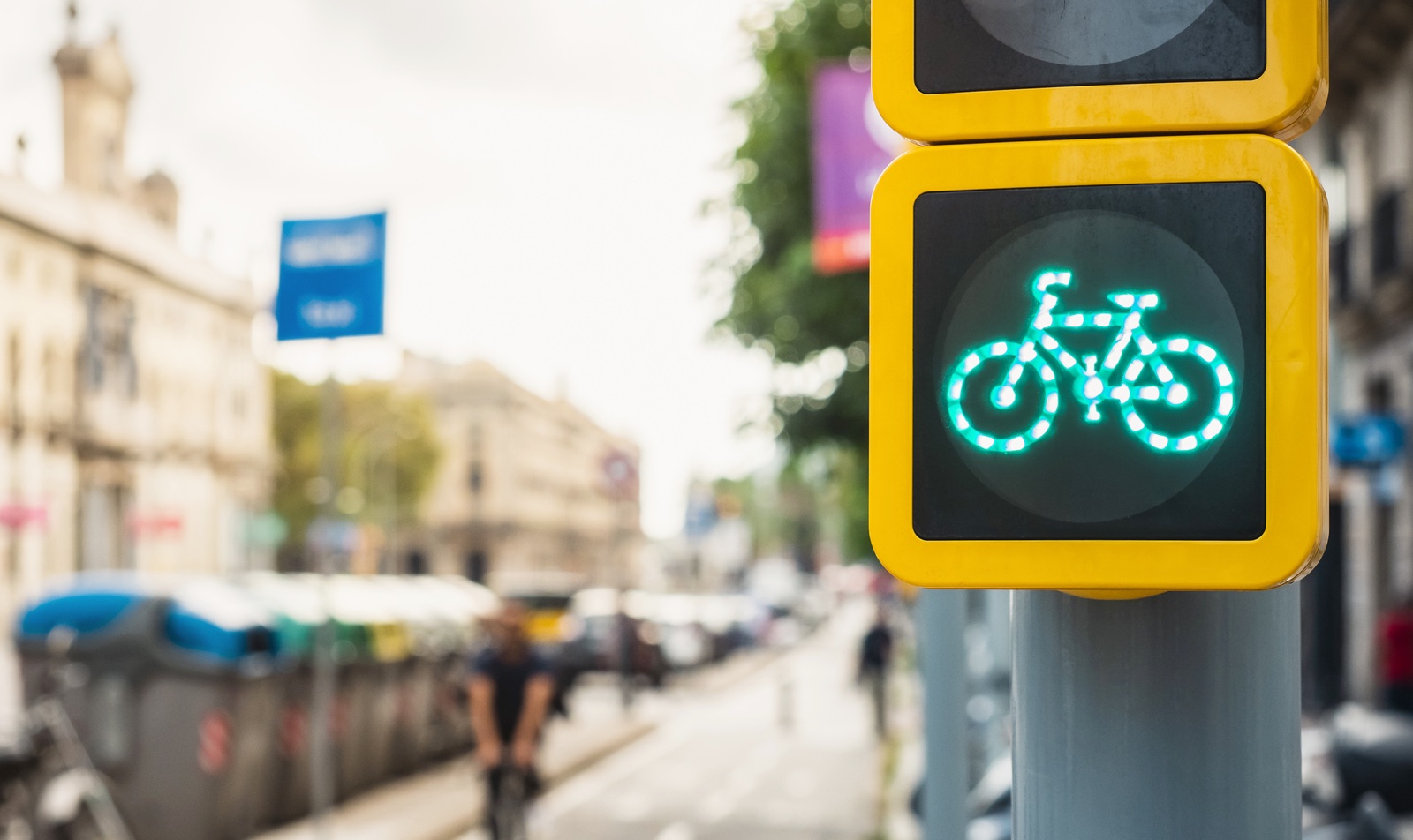 Señales de tráfico dirigidas a los ciclistas
