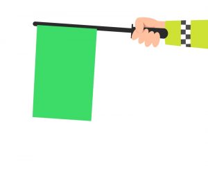 Bandera verde