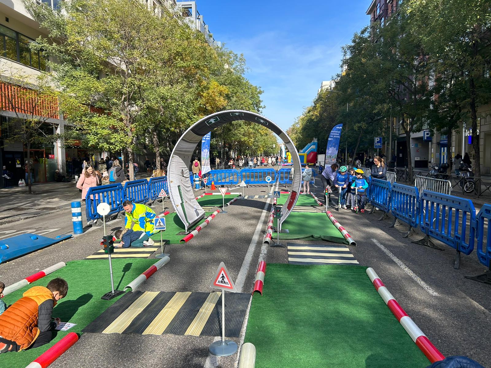 Jornada de seguridad vial con Trenty en el distrito de Salamanca