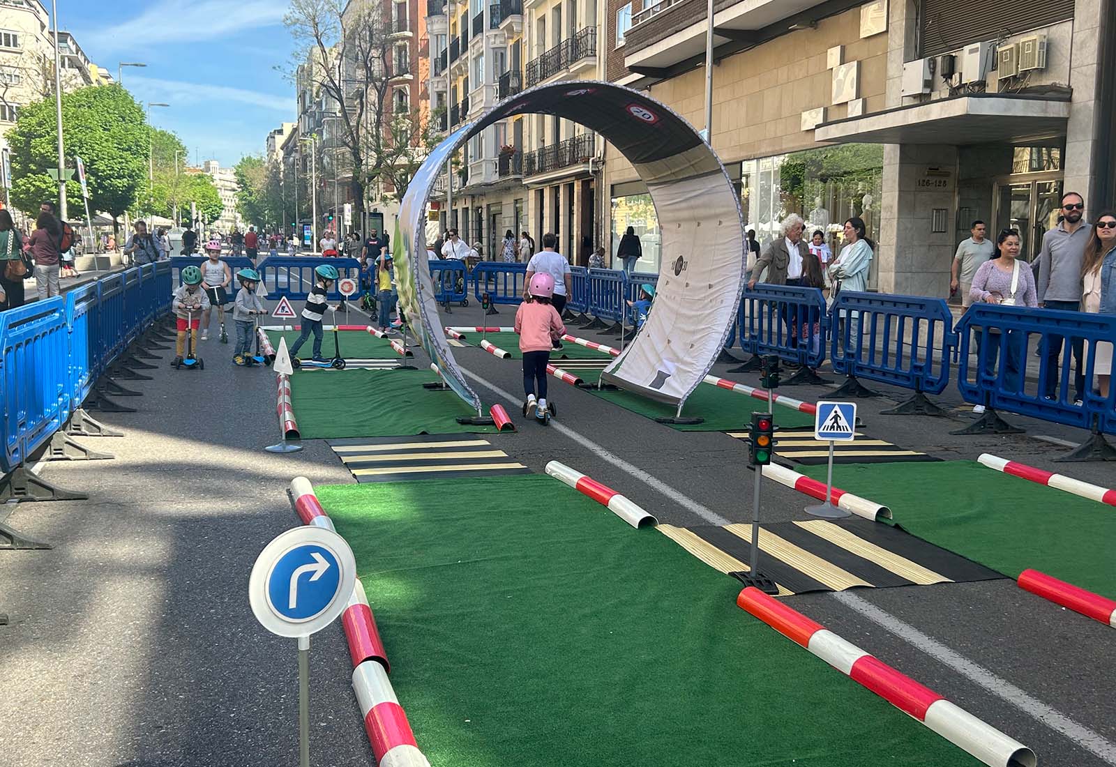 seguridad vial en el distrito de Chamberí