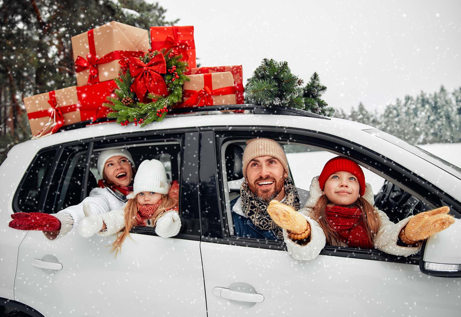 viajar en navidad con niños