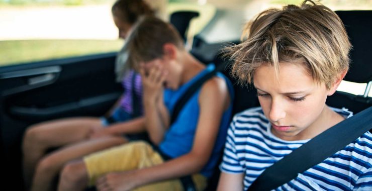 Niños que se marean en el coche: ¿cómo prevenirlo?
