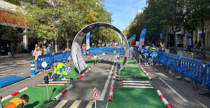 Jornada de seguridad vial con Trenty en el distrito de Salamanca