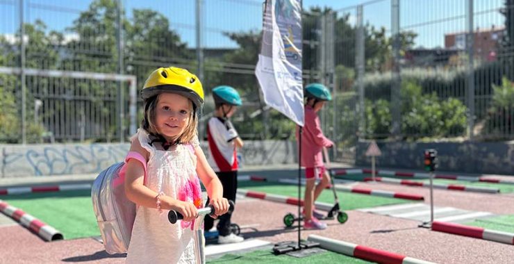 Jornada de seguridad vial con Trenty en el distrito de Puente de Vallecas