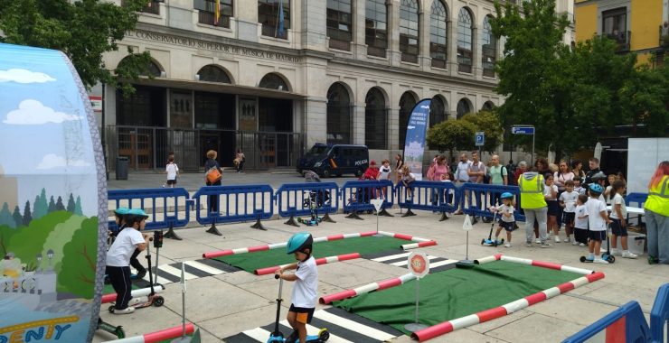 Circuito de Seguridad Vial Infantil en la Semana Europea de la Movilidad