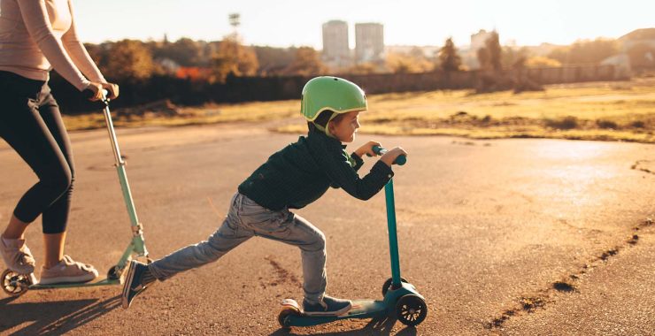 Estas son las mejores actividades de movilidad sostenible para niños​